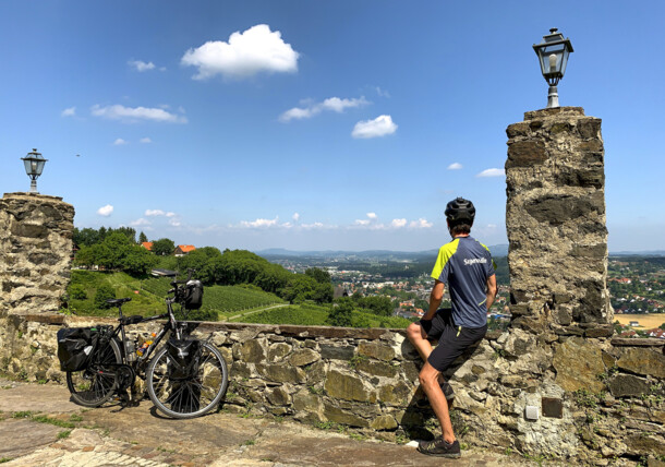     Styrian Wine Country Cycling Route, Deutschlandsberg Castle 